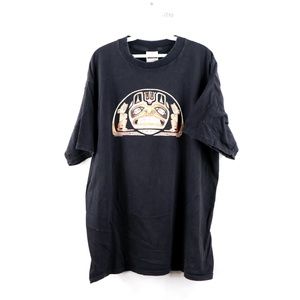 Vtg 90s Streetwear Southwestern Aztec Print Shirt